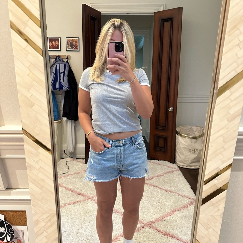 Agolde the Parker short